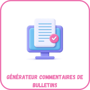 Générateur de commentaires de bulletins