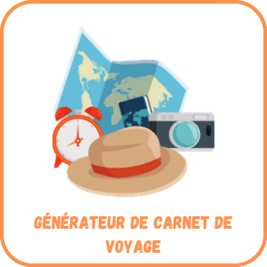 Générateur de carnets de voyage